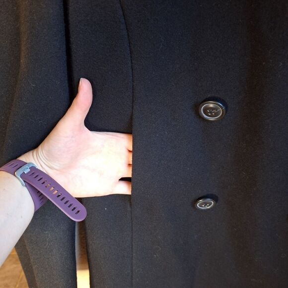 J. Crew Peacoat Black Medium - Picture 4 of 5
